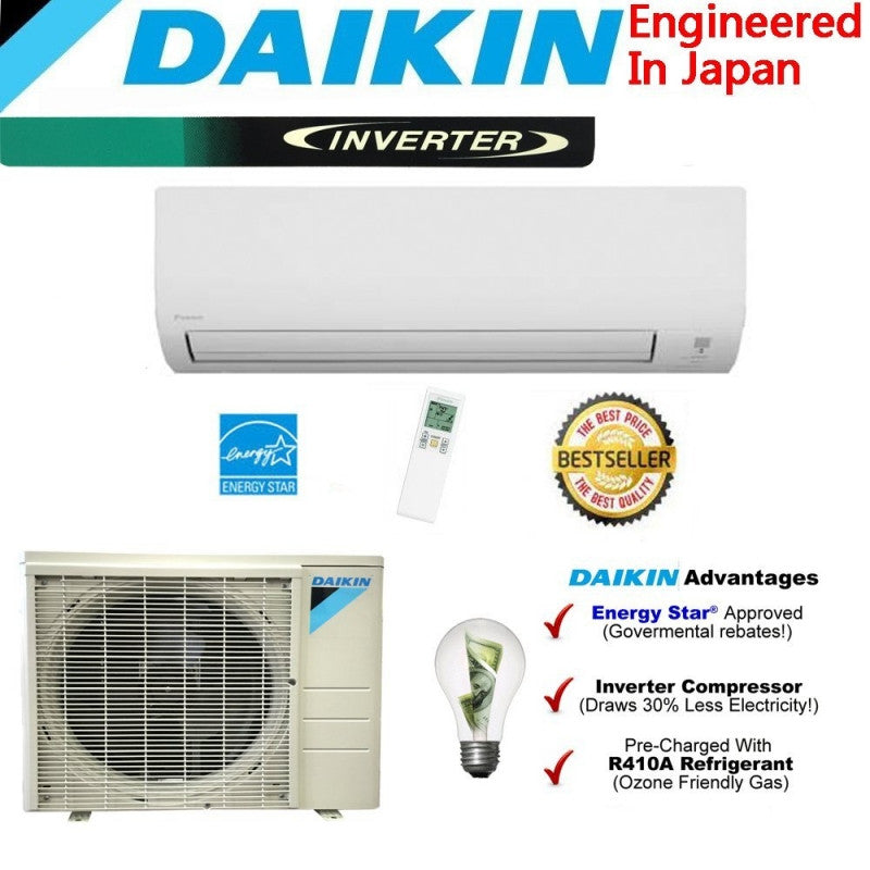 Daikin 9000 BTU Ductless Mini Split rx09n - d-airconditioning