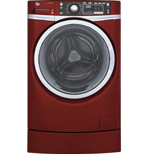 GE® ENERGY STAR® 4.9 DOE cu. ft. capacity RightHeight™ Design Front Load washer with steam GFW490RPKRR - d-airconditioning