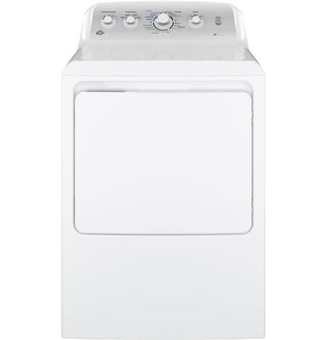 GE® 7.2 cu. ft. capacity aluminized alloy drum electric dryer with HE Sensor Dry GTD45EASJWS - d-airconditioning
