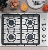 GE® 30" Built-In Gas Cooktop - JGP329SETSS - d-airconditioning